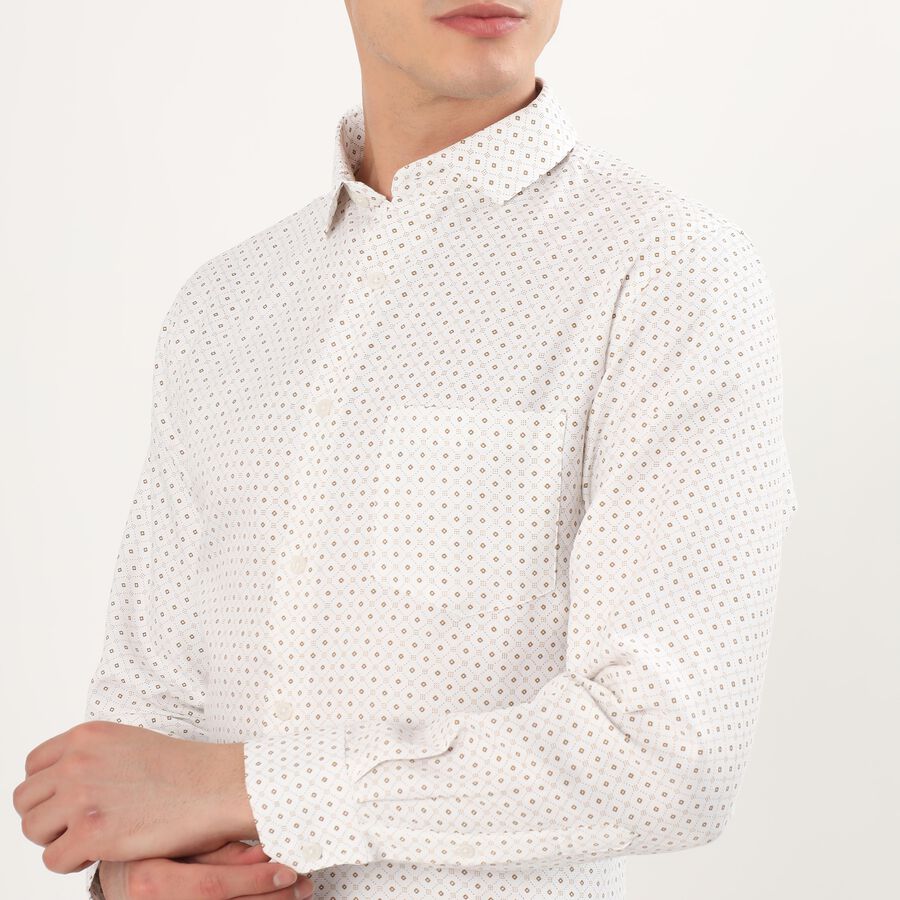 Men's Formal Shirt, गहरा पीला, large image number null