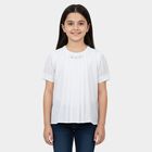 Girls' T-Shirt, White, small