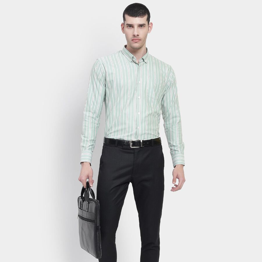 Men's Formal Shirt , Light Green, large image number null