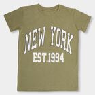 Boys' Half Sleeves T-Shirt , Olive, small image number null