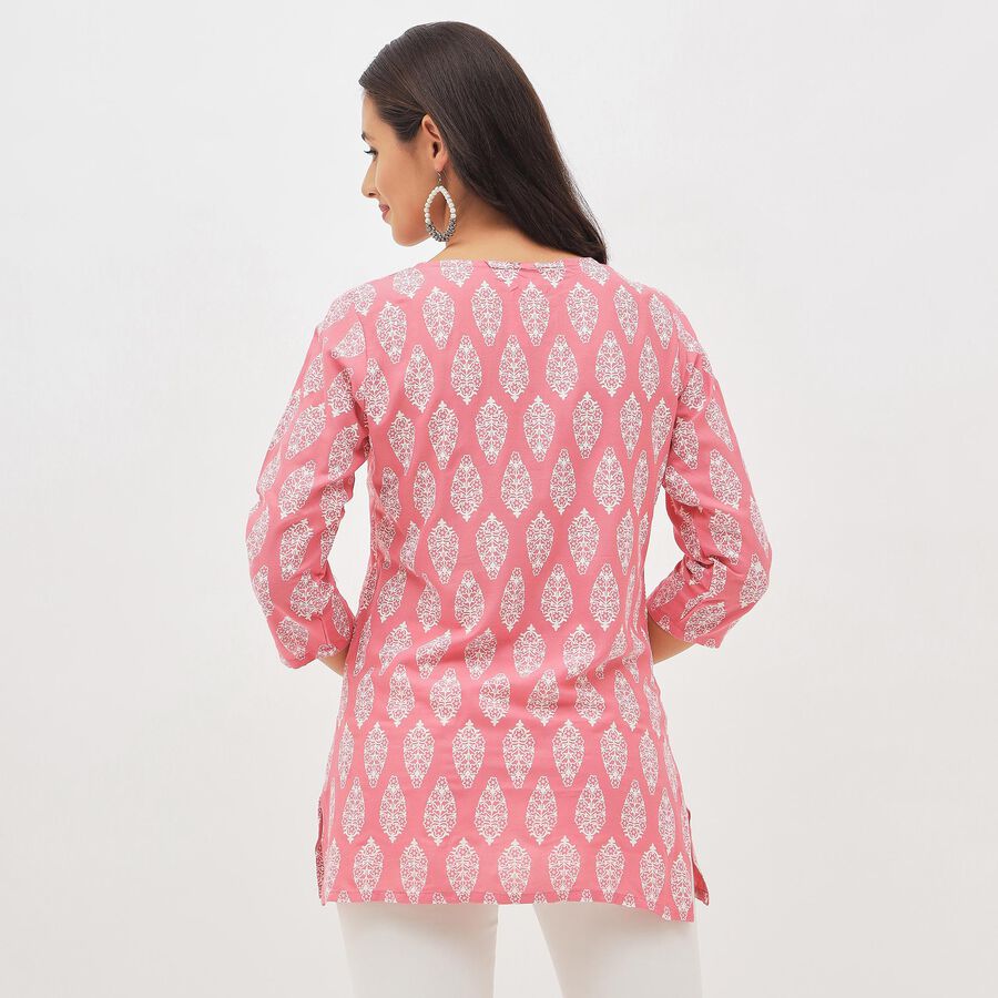 Ladies' Kurti, गुलाबी, large image number null