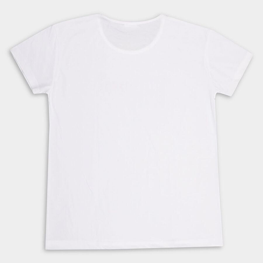 Girls' T-Shirt , सफ़ेद, large image number null