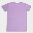 Boys Round Neck T-Shirt, Lilac, small image number null