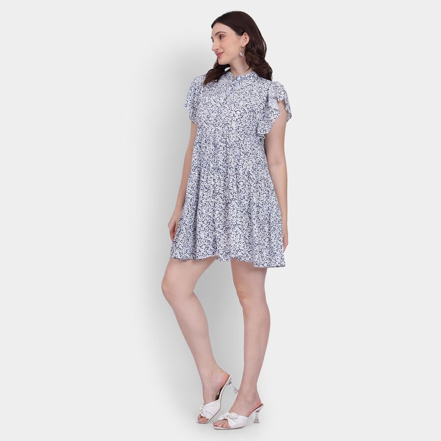Ladies' Dress , Off White, large image number null