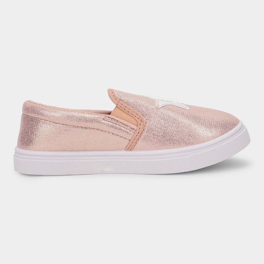 Girls' Shoes, गोल्डन, large image number null