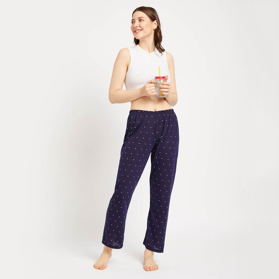 All Over Print Pyjama, नेवी ब्लू, large image number null