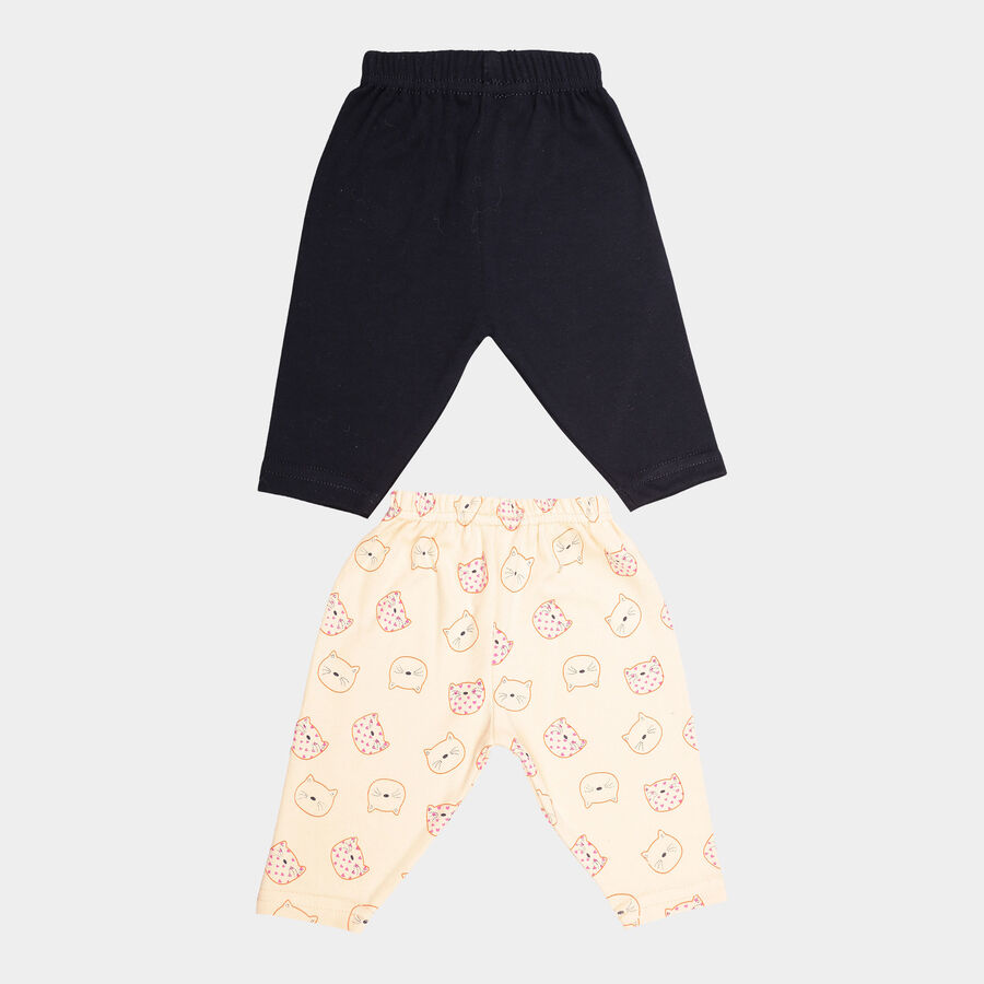 Infants Printed Pyjama, Peach, large image number null