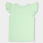 Girls' 100% Cotton T-Shirt , Light Green, small image number null