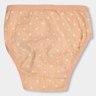 Girls' 100% Cotton Panty, Peach, small image number null