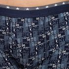 Men's 100% Cotton Trunks , Navy Blue, small
