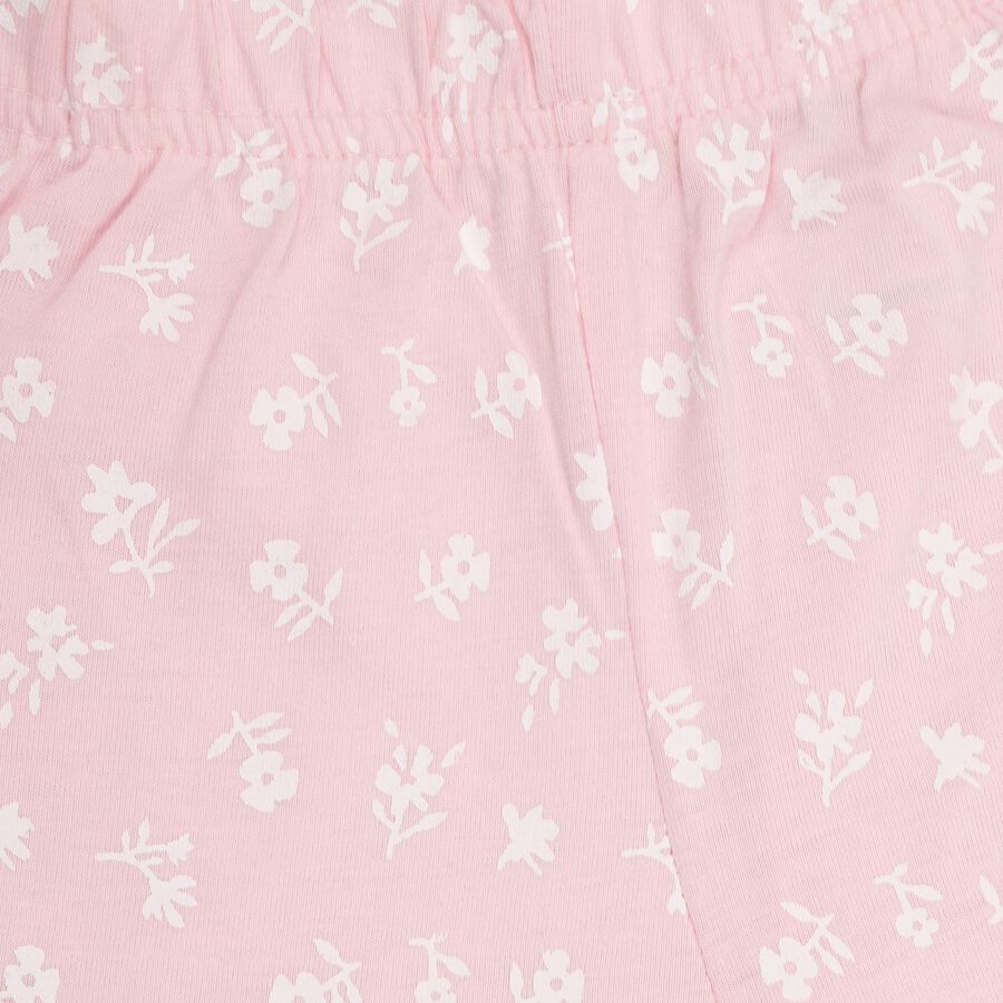 Girls' Pyjama, हल्का गुलाबी, large