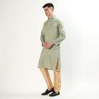 Men's Kurta Pyjama, एक्वा, small image number null