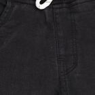 Kids' Washed Black Slim Fit Basic Jeans, Black, small image number null