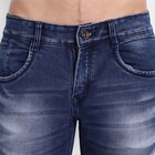 Classic 5 Pocket Slim Fit Jeans, Dark Blue, small image number null