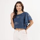 Ladies' Kurti, Dark Blue, small image number null