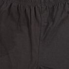 Infants' Dark Grey Jogger Fit Cartoon Printed Cotton Pyjama, Dark Grey, small