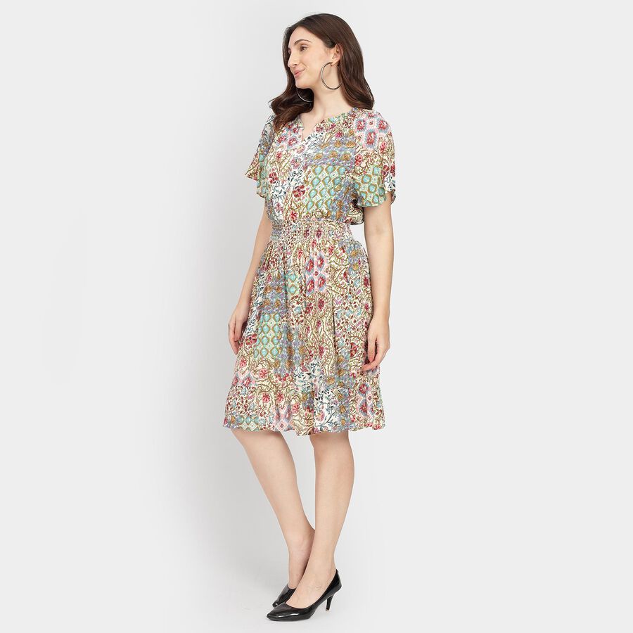 Ladies' Dress, Beige, large image number null