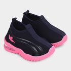 Girls' Solid Casual Shoes, Navy Blue, small image number null