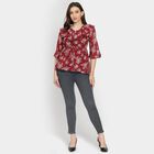 Ladies' Top, Maroon, small image number null