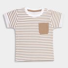 Infant Boys' 100% Cotton Baba Suit, Beige, small image number null