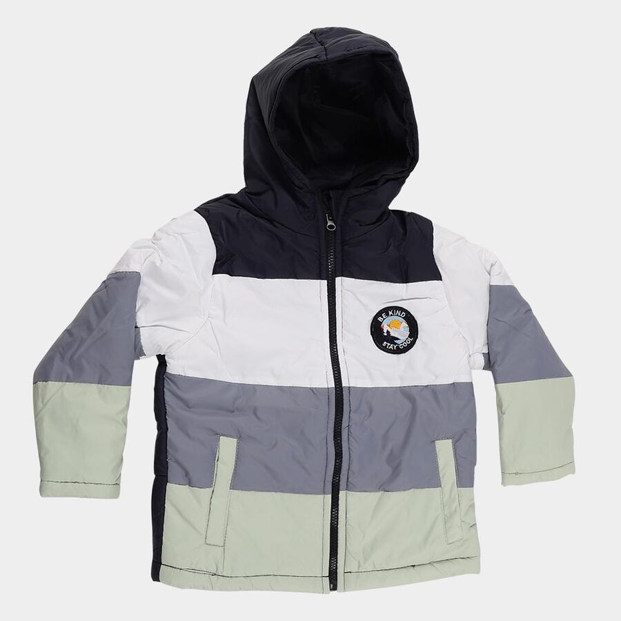 Boys' Jacket, Navy Blue, large image number null