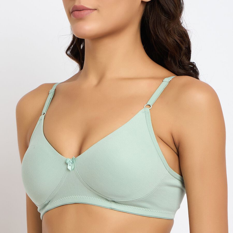 Ladies' Bra, हल्का हरा, large image number null