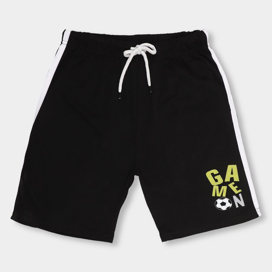 Boys' Bermudas, Black, large image number null
