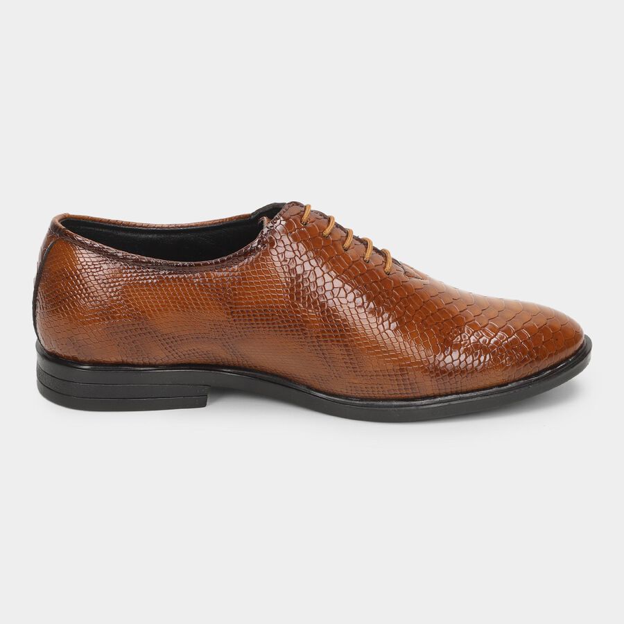 Men's Formal Shoes, Brown, large image number null