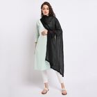 Ladies' Dupatta, काला, small image number null