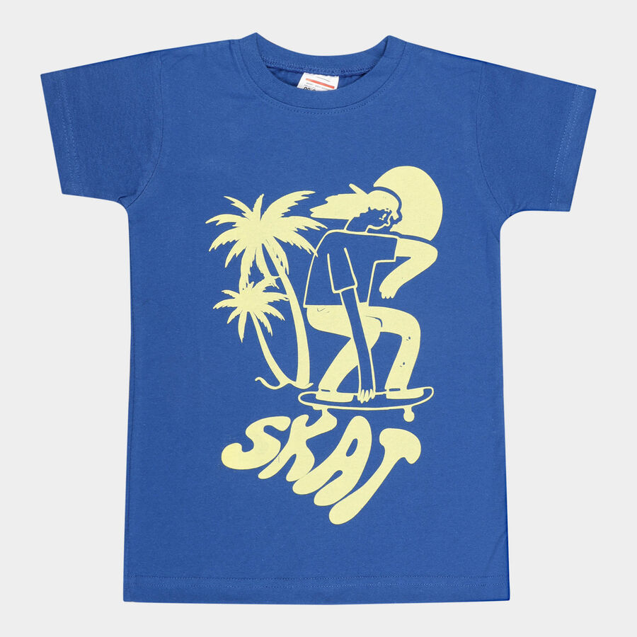 Boys T-Shirt, Royal Blue, large image number null