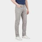 Men's Light Grey Slim Fit Washed Jeans, हल्का ग्रे, small