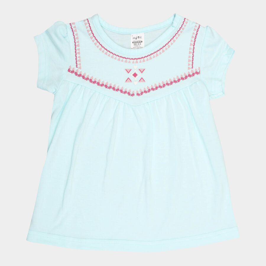 Girls T-Shirt, Light Blue, large image number null