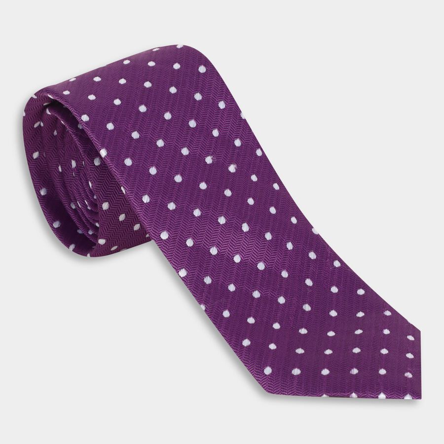Men's Tie, Purple, large