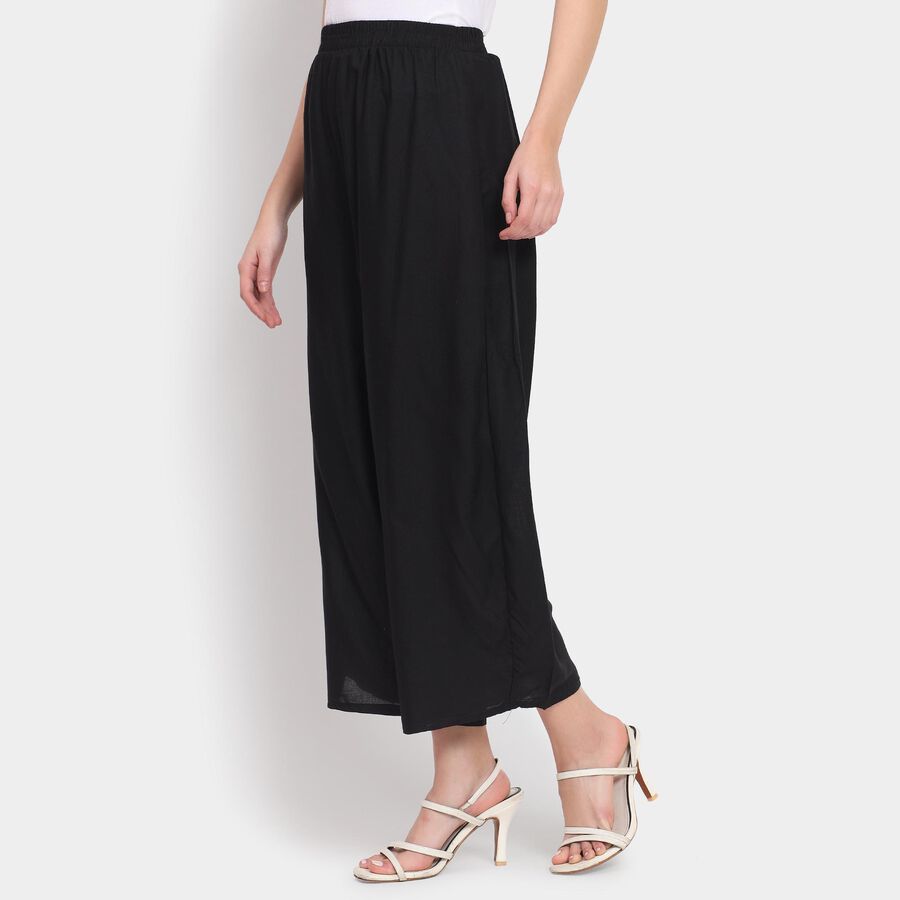 Ladies' Palazzos , काला, large image number null