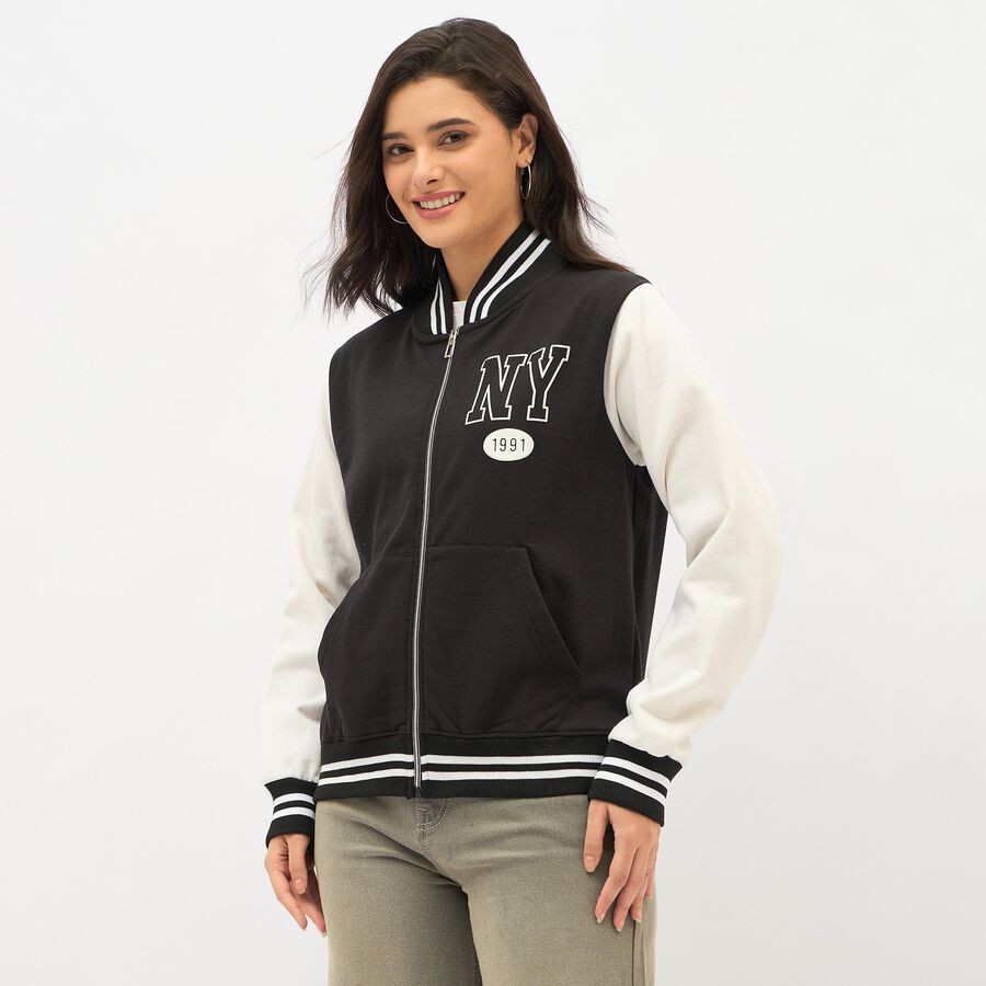 Ladies' Sweatshirt, Black, large image number null
