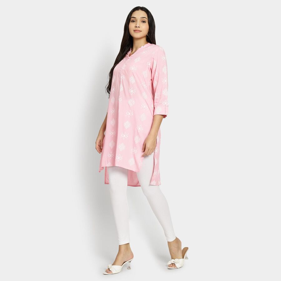 Ladies' Kurta, हल्का गुलाबी, large image number null