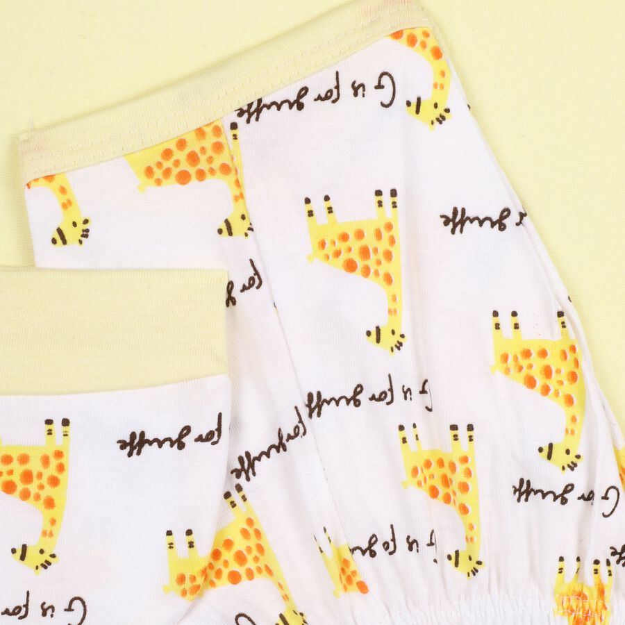 Infants'100% Cotton Gift Set, Yellow, large image number null
