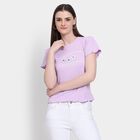 Ladies' Round Neck T-Shirt, Lilac, small image number null