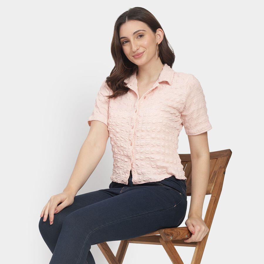 Ladies' Shirt, पीच, large image number null