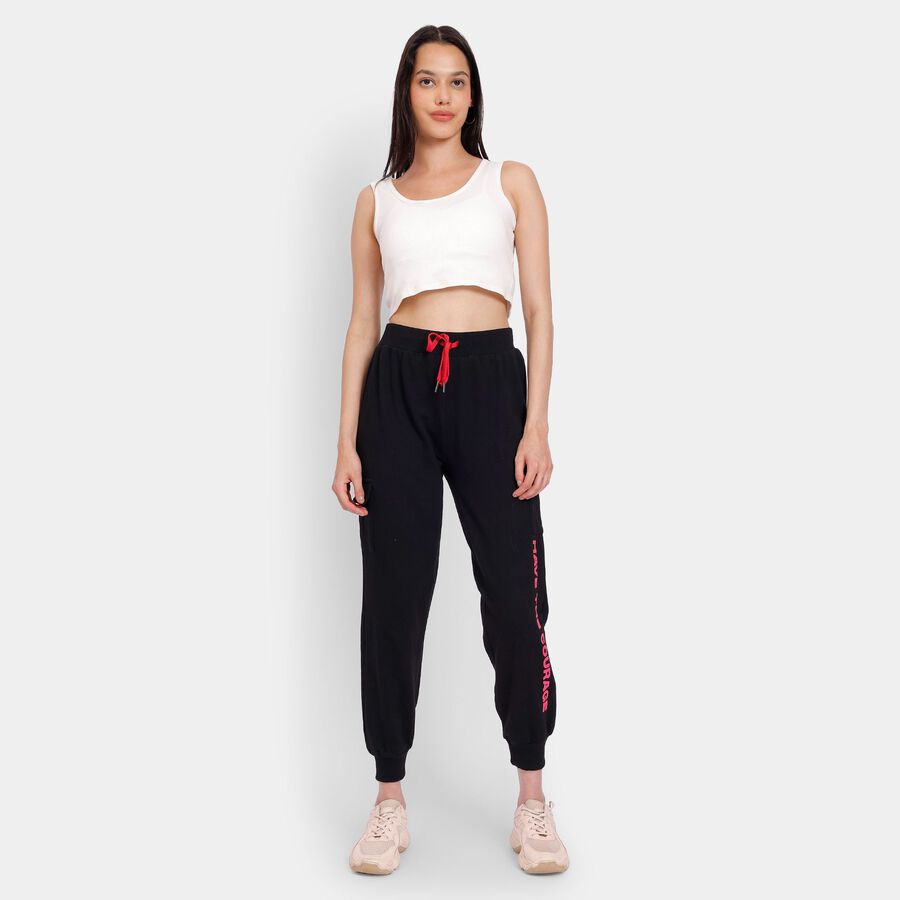 Ladies' Track Pants , Black, large image number null