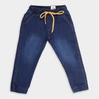 Boys Basic Wash Jeans, गहरा नीला, small image number null