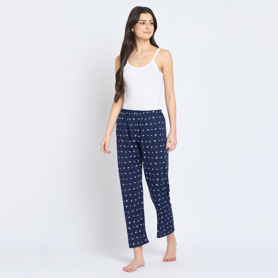 Ladies' Pyjama, नेवी ब्लू, large image number null