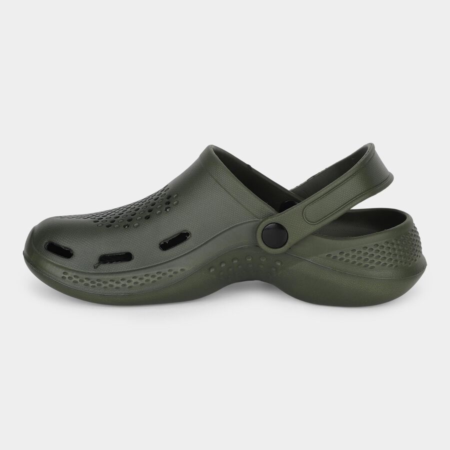 Men's Slipper, Olive, large