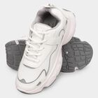 Ladies' Lace-Up Shoes, White, small image number null