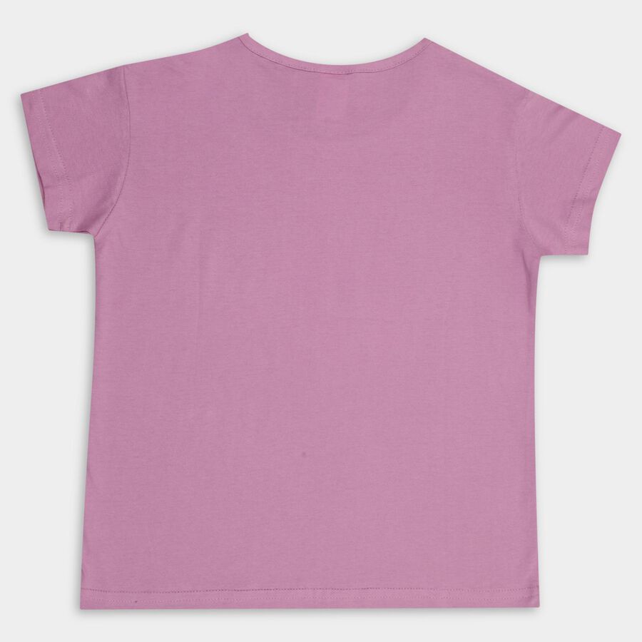 Girls' T-Shirt , लाइलेक, large image number null