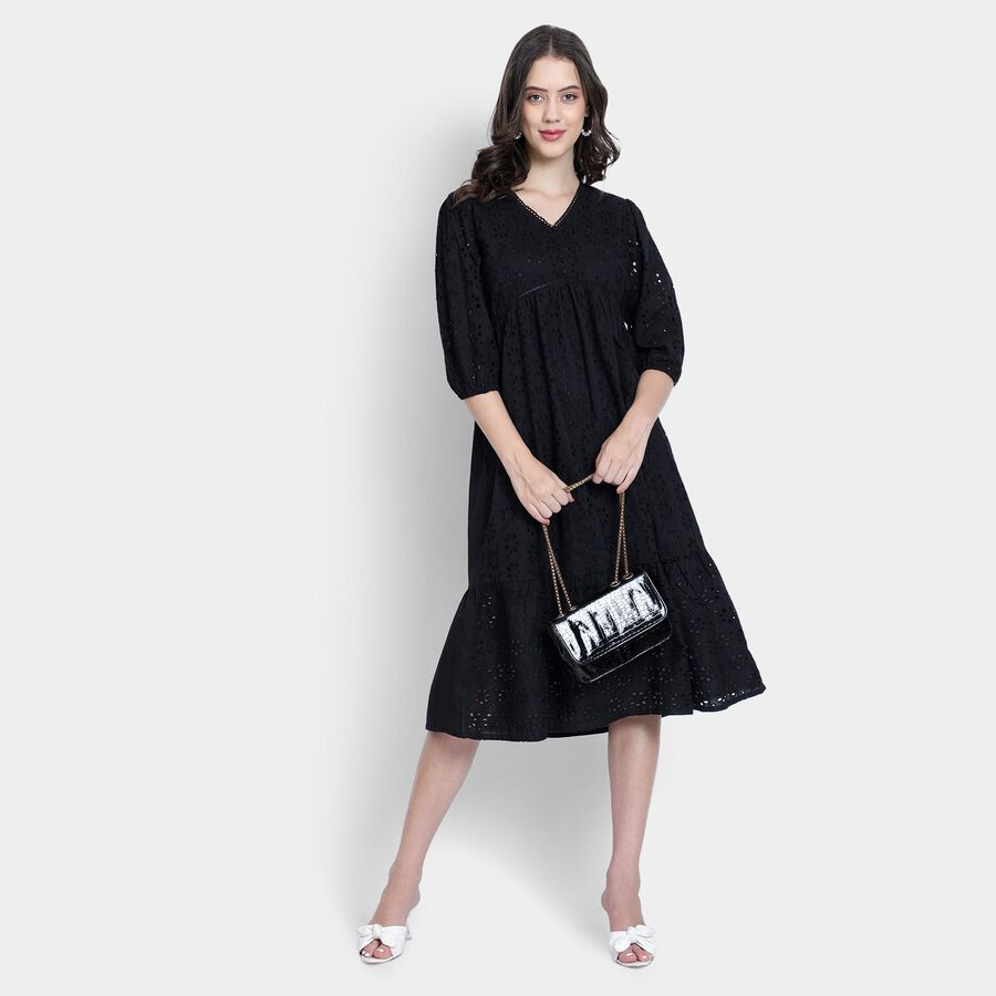 Ladies' Dress , Black, large image number null