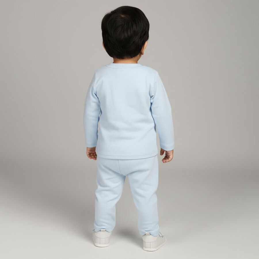 Infants' Baba Suit, Light Blue, large image number null