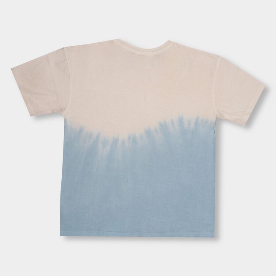 Boys' 100% Cotton Half Sleeves T-Shirt, गहरा पीला, large image number null
