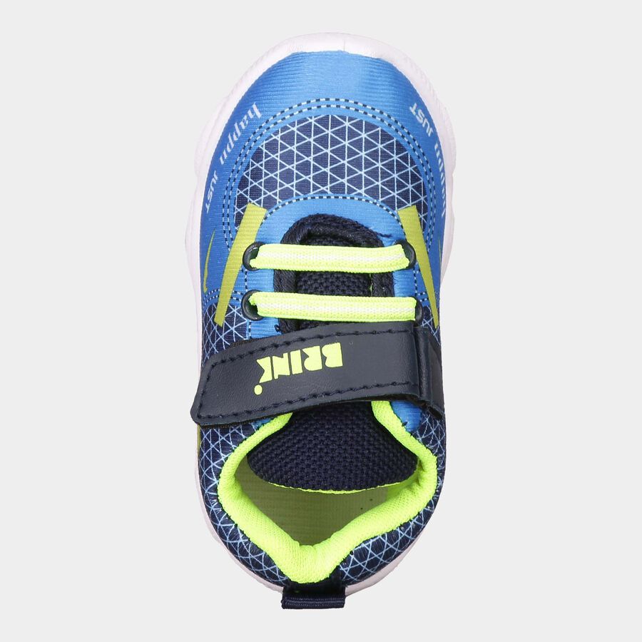 Kids Velcro Sports shoes, Royal Blue, large image number null