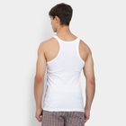 Men's 100% Cotton Gym T-Shirt, White, small